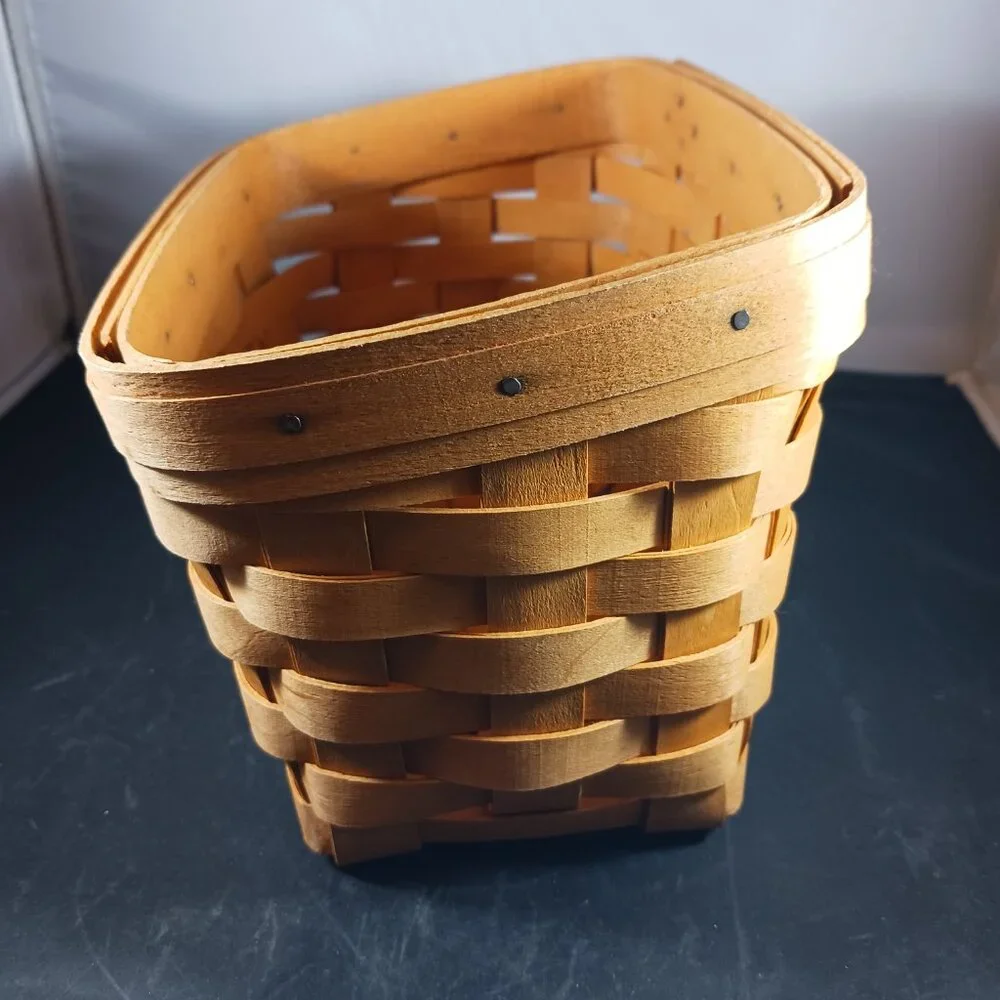 1998 Longaberger Basket Angled Top